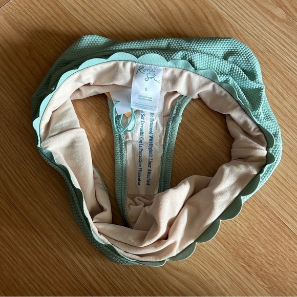 NWT Kona Sol Medium Coverage High Waist Swim Bottoms Women’s Small - Picture 3 of 6